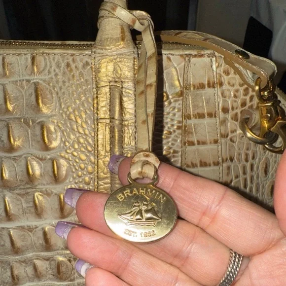 Brahmin Morgan Medium Satchel Bag - Picture 9 of 10